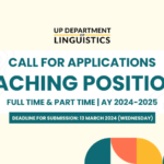 Call for Teaching Positions for Academic Year 2024-2025