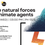 Some natural forces are animate agents | LSLS