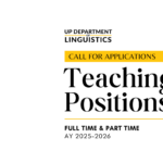 Call for Teaching Positions for Academic Year 2025-2026