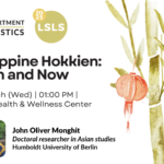 Philippine Hokkien: Then and Now | Linguistics Special Lecture Series