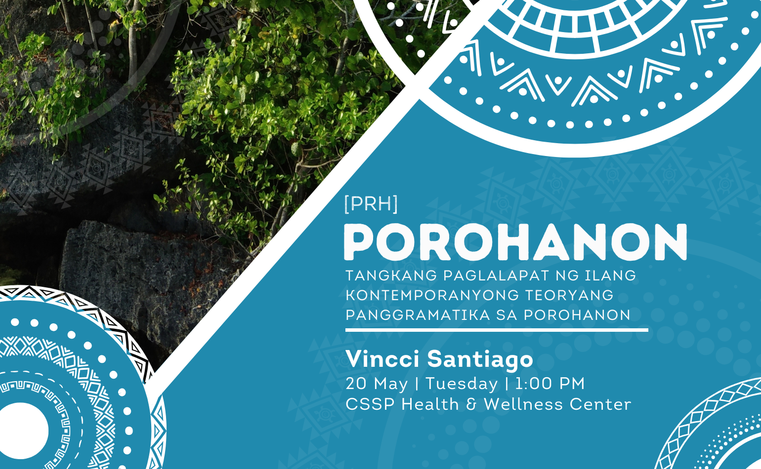 Porohanon [prh] | Philippine Indigenous Languages Lecture Series