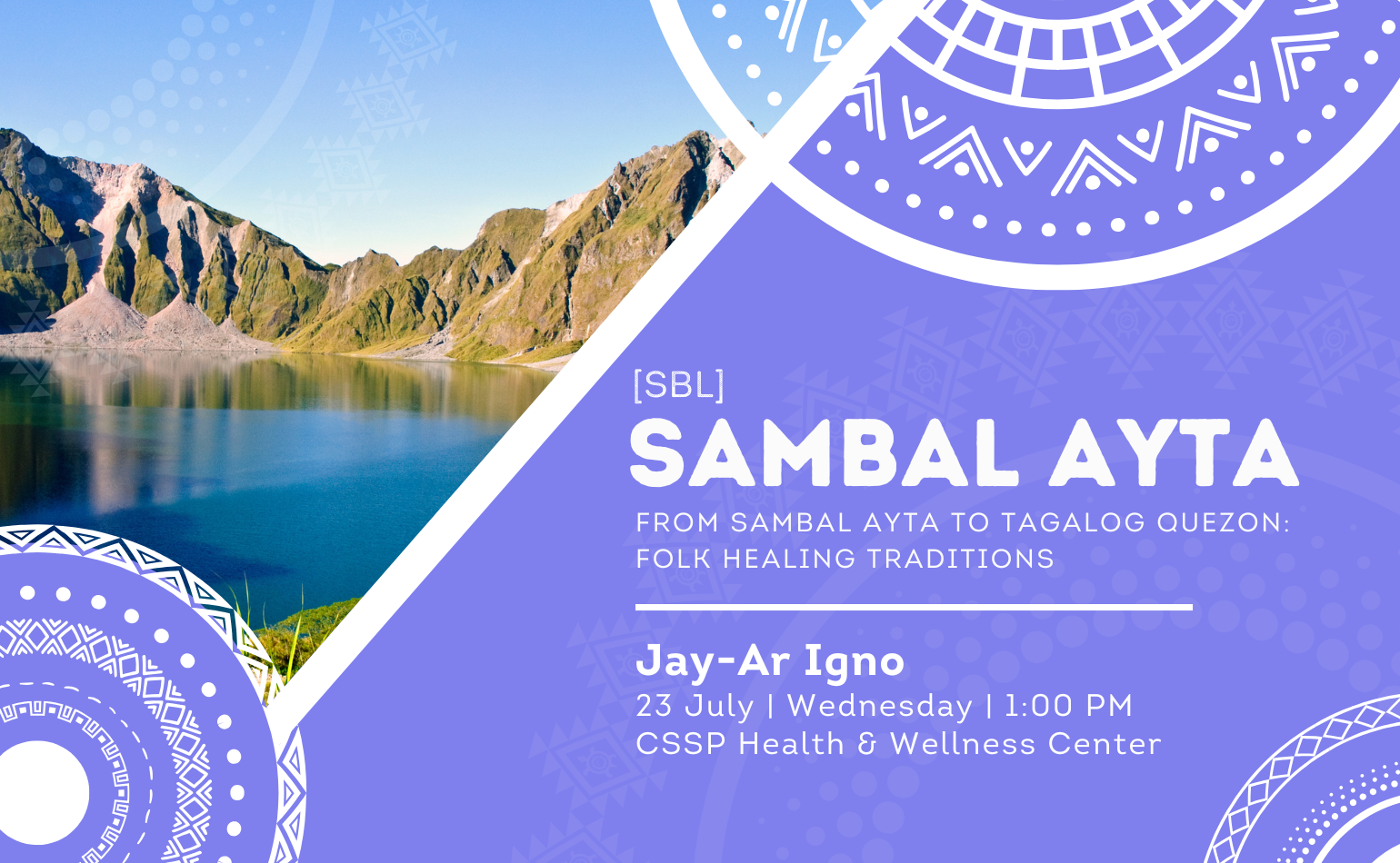 Sambal Ayta [sbl] | Philippine Indigenous Languages Lecture Series
