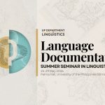 [SSL] Summer Seminar in Linguistics (SSL): Language Documentation