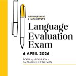 [2S AY2526] Language Evaluation Exam (LEE)